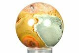 Polished Polychrome Jasper Sphere - Madagascar #283275-1